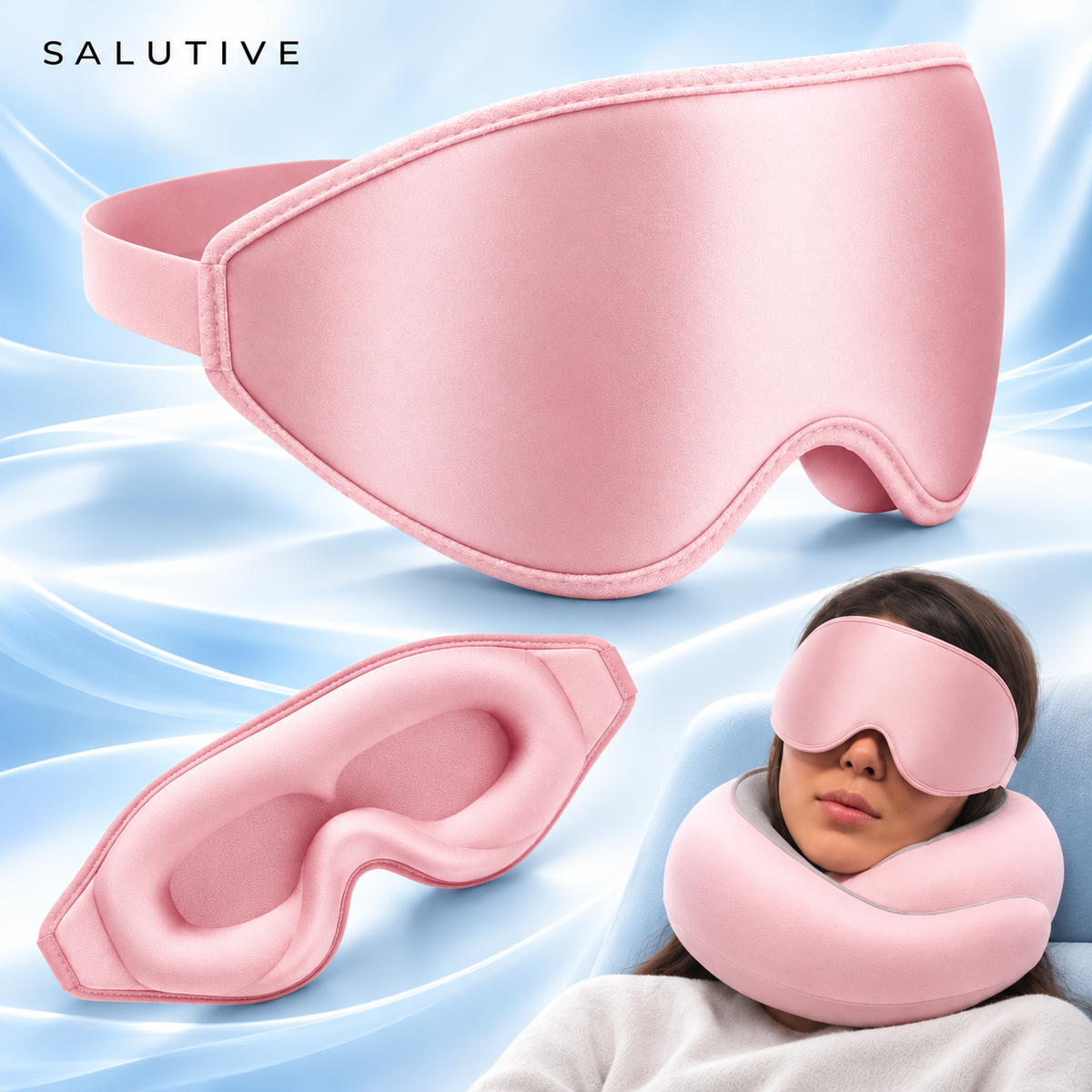 Salutive Contoured Sleep Mask