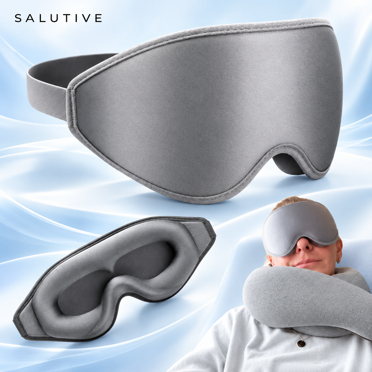 Salutive Contoured Sleep Mask